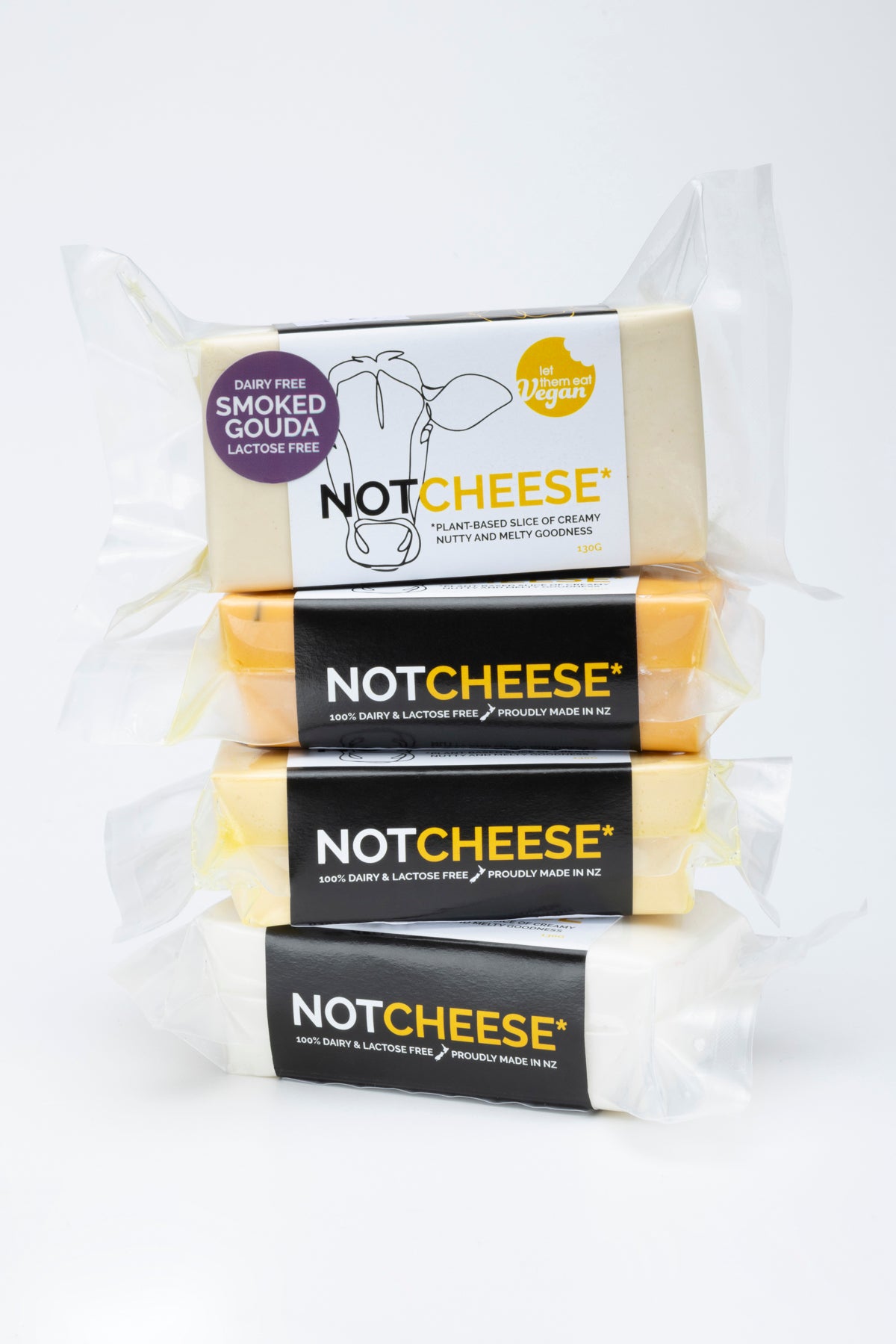 Smoked Gouda — vegan smoked gouda-style cheese by Let Them Eat Vegan, front of pack