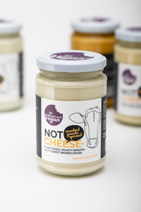 Smoked Gouda Spread — vegan smoked gouda-style cheese spread by Let Them Eat Vegan, front of pack