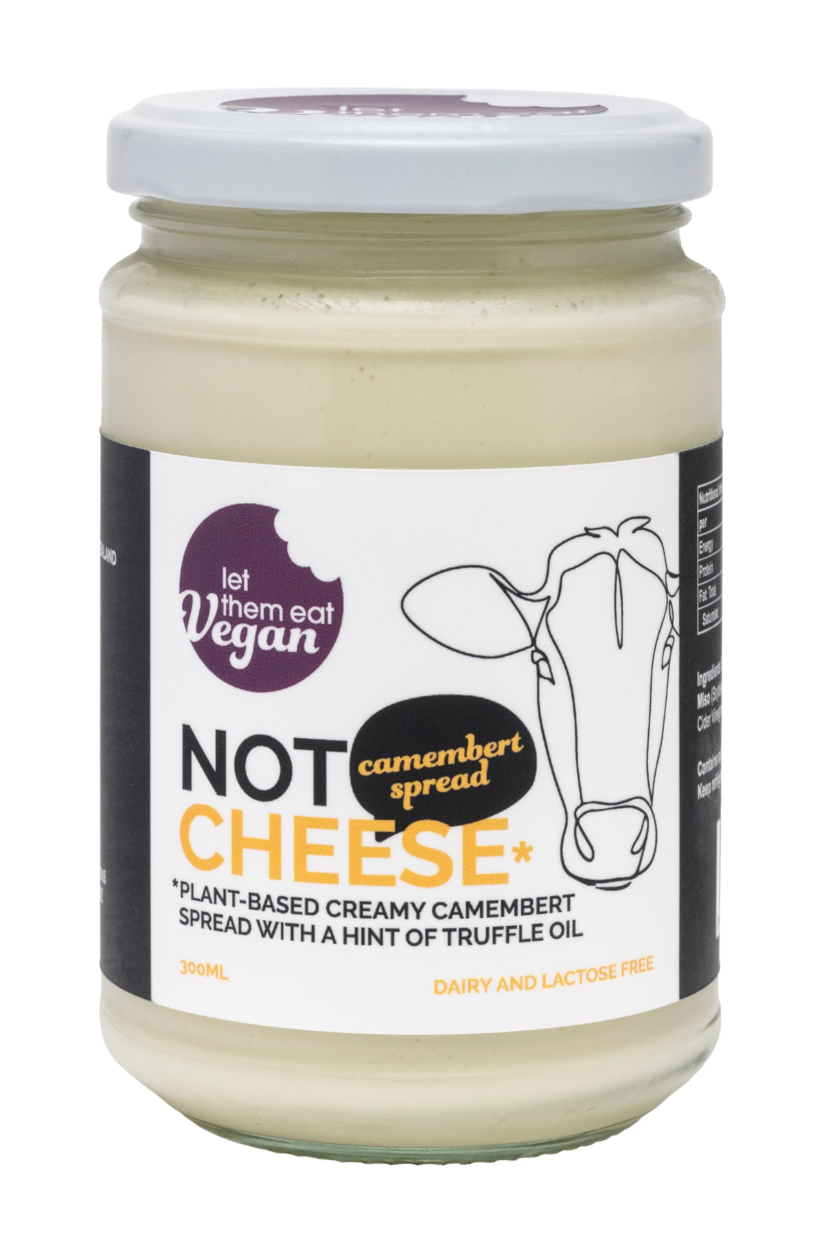 Camembert Spread — vegan camembert-style cheese spread, product detail