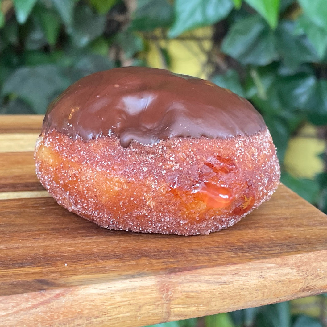 Turkish Delight Filled Doughnut