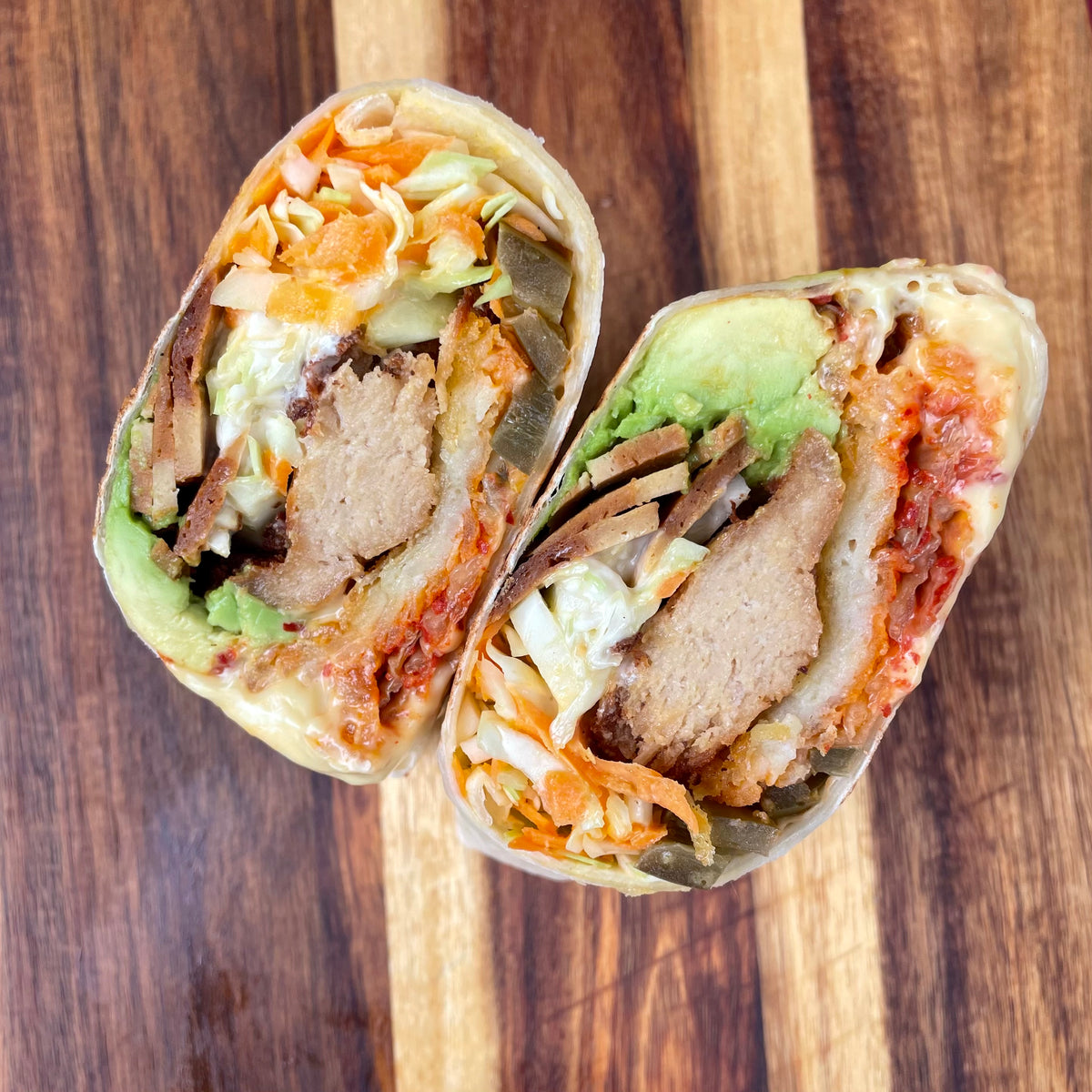 Nick's Kimcheese Burrito