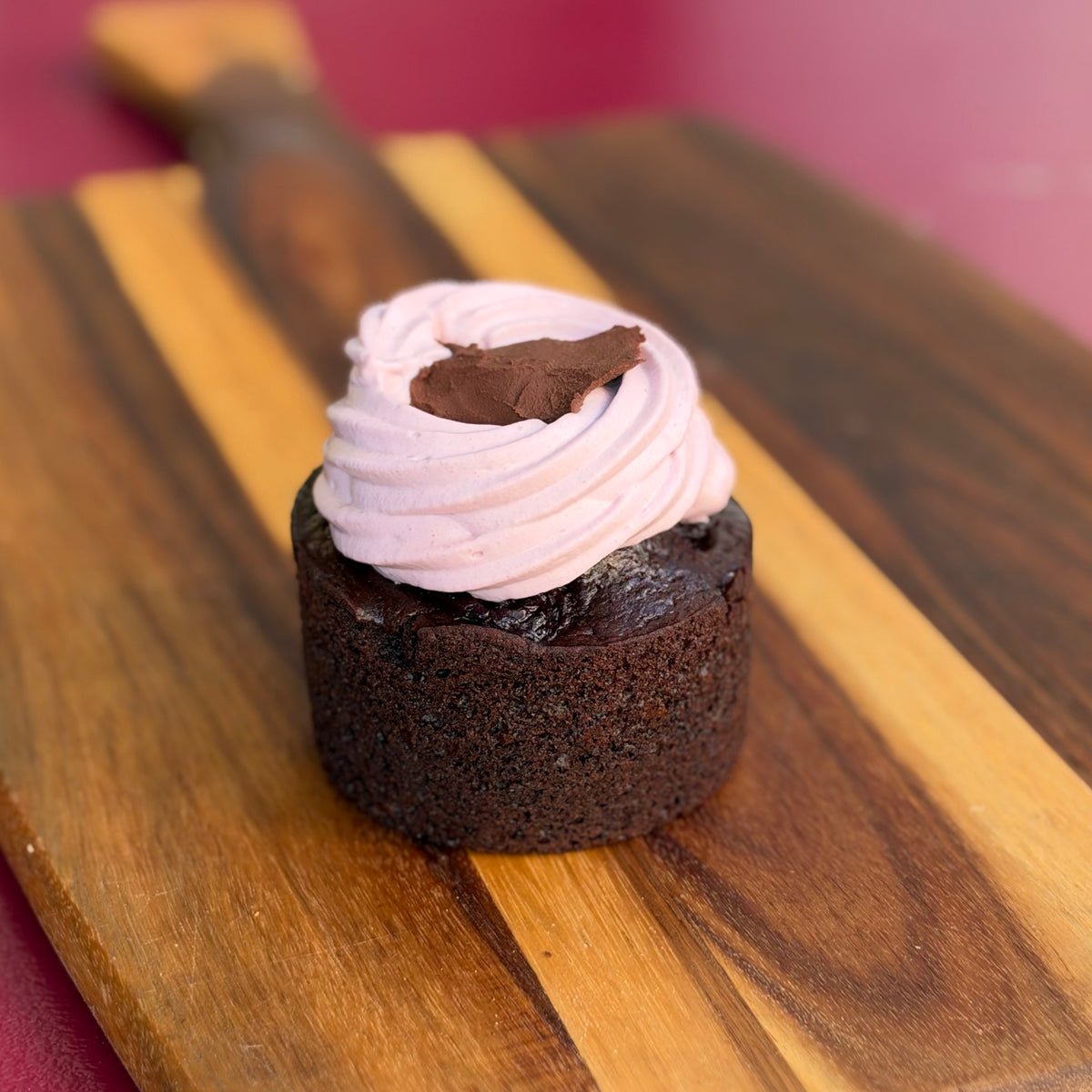 Chocolate Boysenberry Cakes