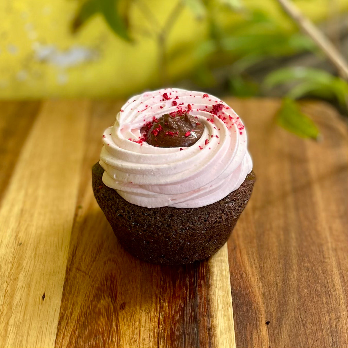 Chocolate and Raspberry Cupcakes