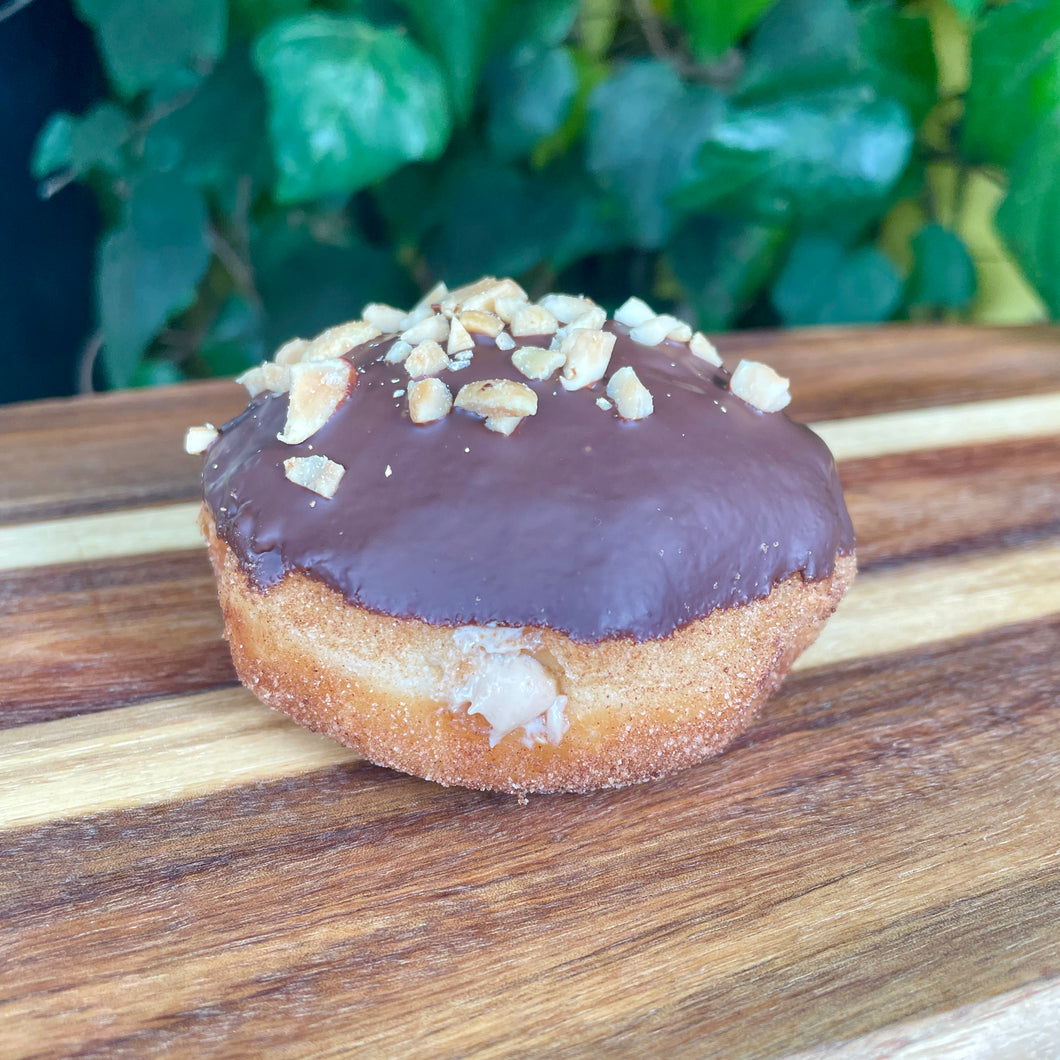 Peanut Butter Mousse Doughnut