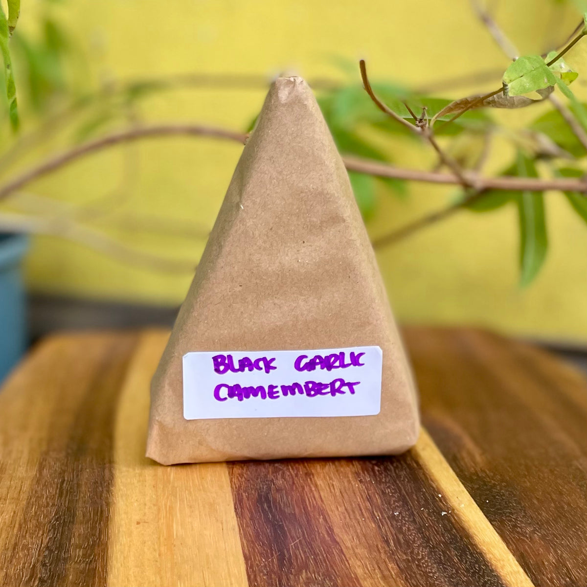 Black Garlic Camembert Wedge