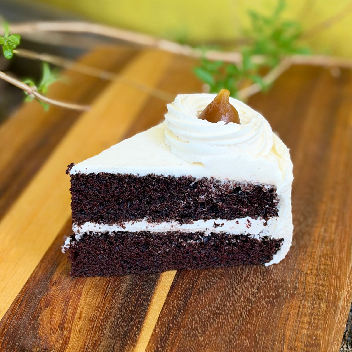 Chocolate Cake with Caramel Buttercream