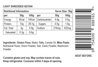 Not Chook — vegan shredded chicken-style seitan, serving suggestion