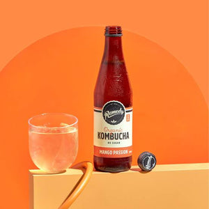 Mango and Passionfruit Kombucha
