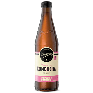 Raspberry Lemonade Kombucha