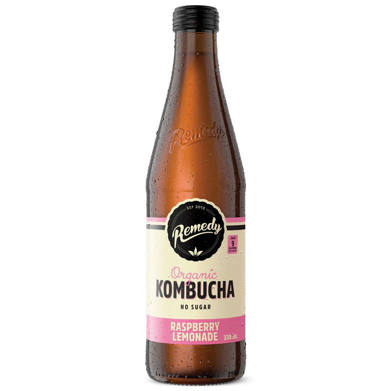 Raspberry Lemonade Kombucha