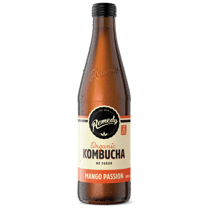 Mango and Passionfruit Kombucha
