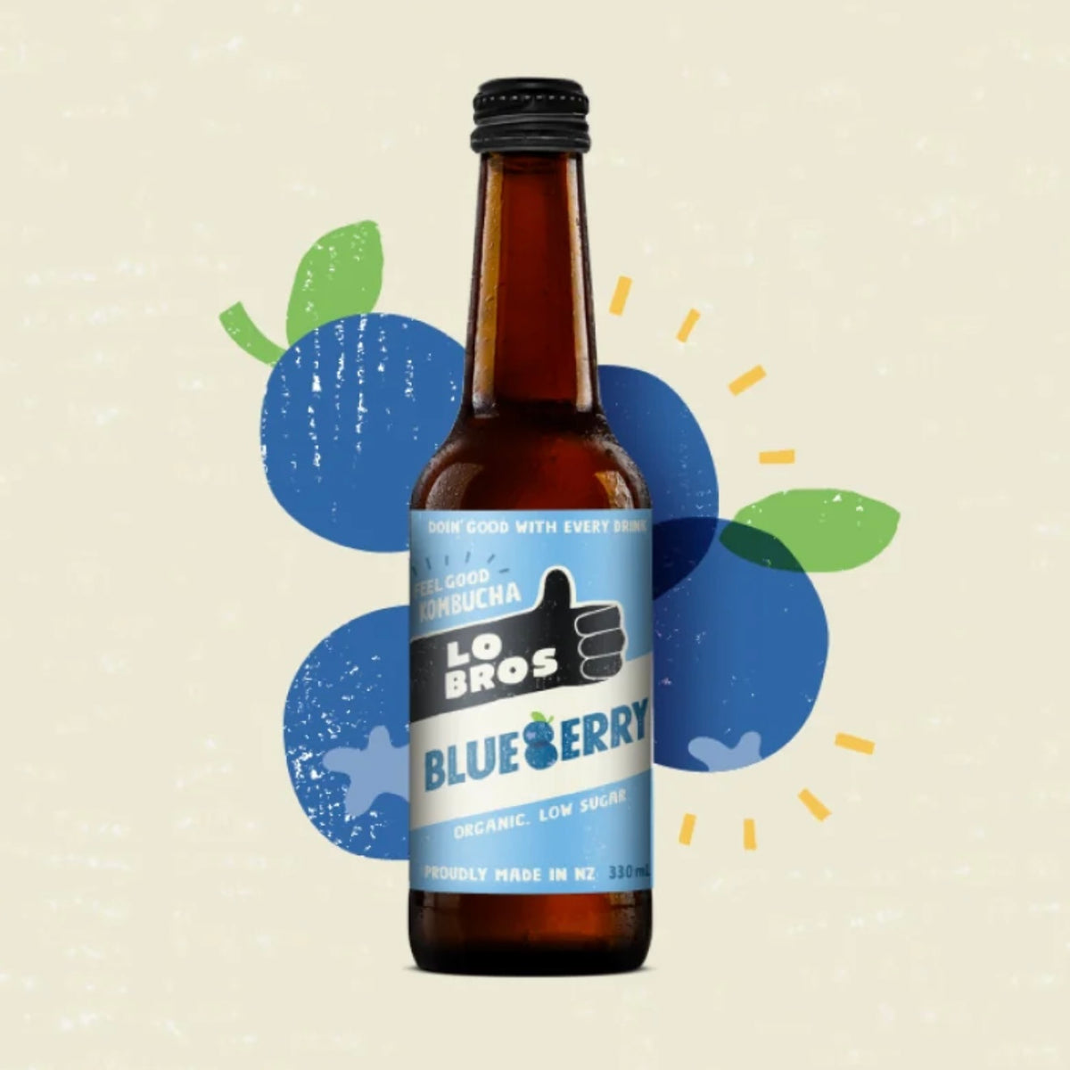 Blueberry Kombucha
