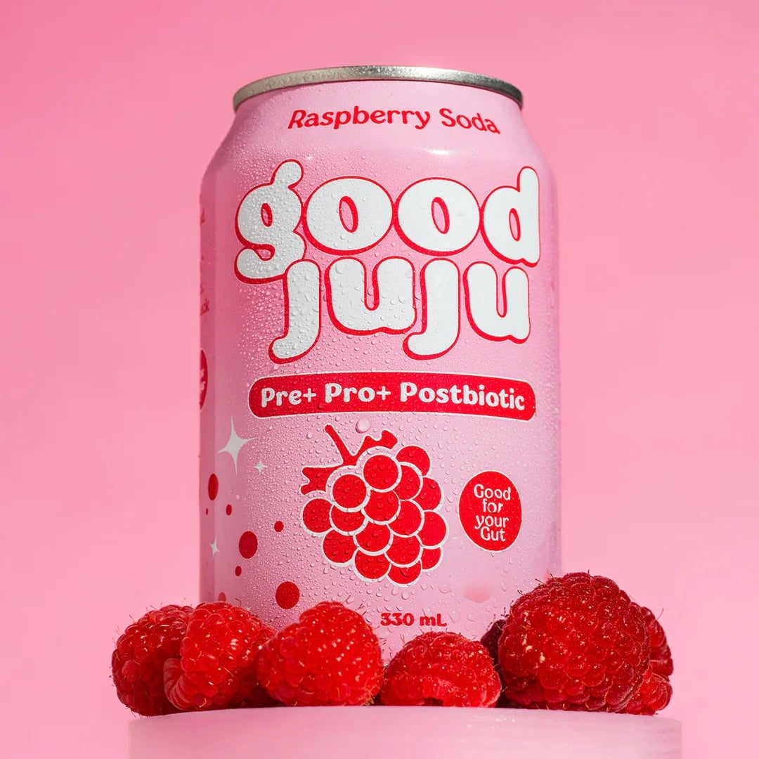 Good Juju Raspberry Soda