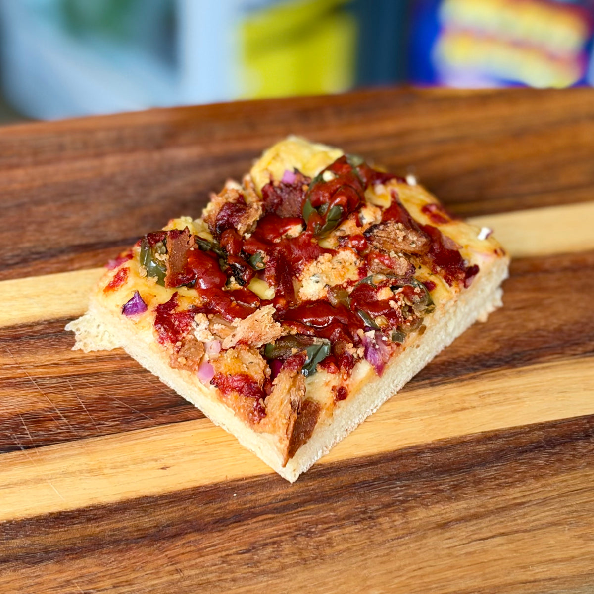 BBQ Pizza Bread