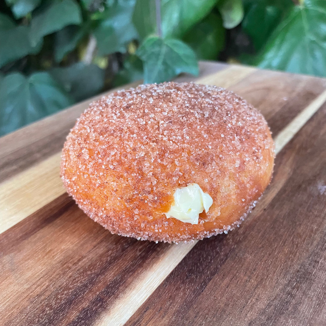 Vanilla Custard Filled Doughnut