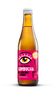 Raspberry and Lemon Kombucha