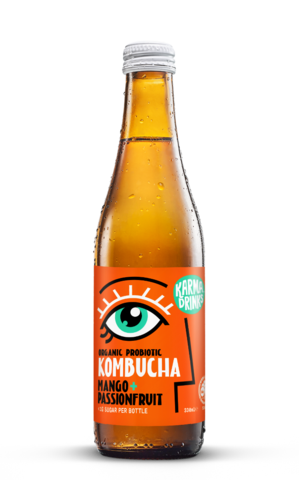 Mango and Passionfruit Kombucha