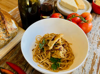 Not Chook — vegan shredded chicken-style seitan, additional shot