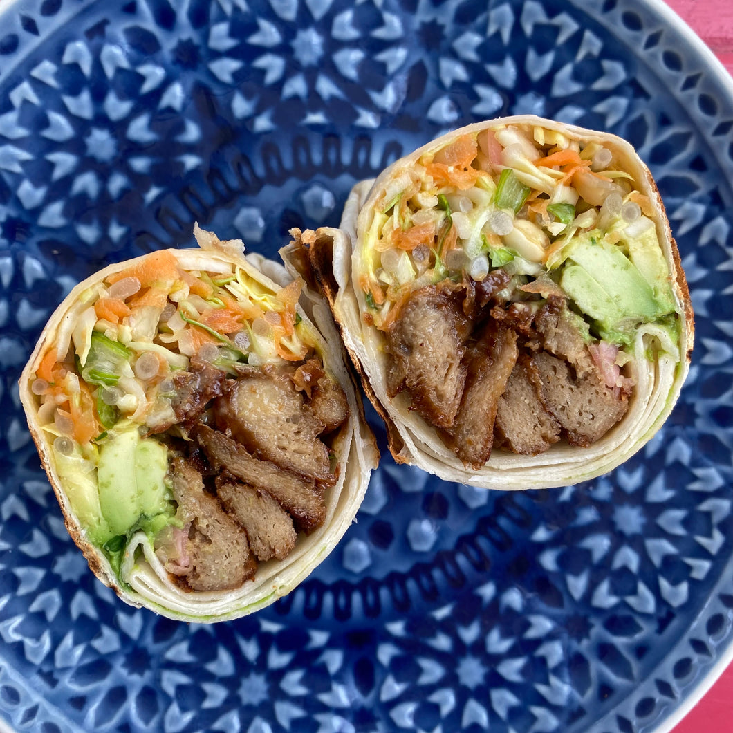 Teriyaki Not Chook Burrito